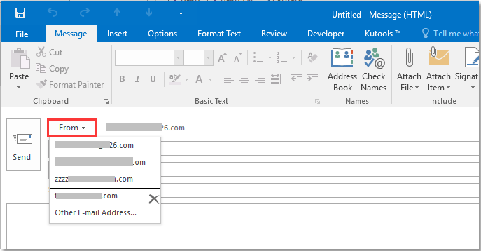 Exchange Adına Gönder Outlook Hatası